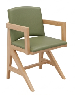 FAUTEUIL REMBOURRE APPUI SUR TABLE SOLINE